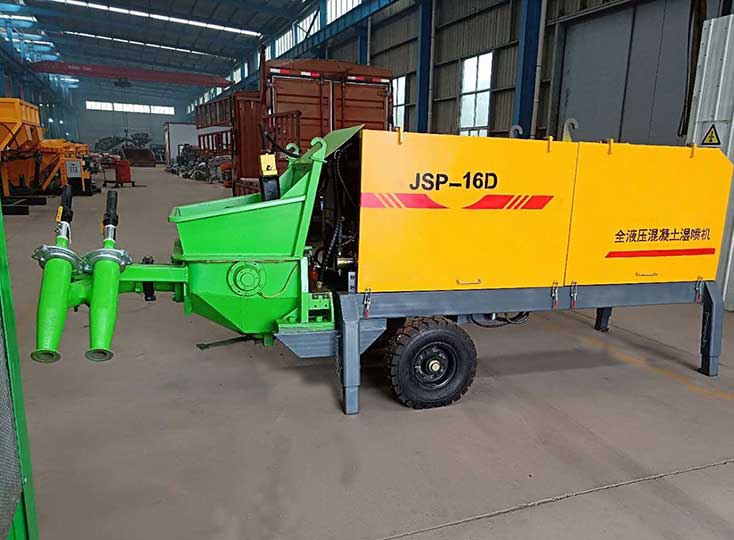 混凝土雙噴頭濕噴機(jī)ZLSP-16D(圖1)